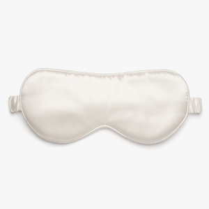 Silk Sleep Mask - Blanc - Narvvi