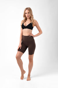 cellufirm shorts in cocoa - wonderbody collection