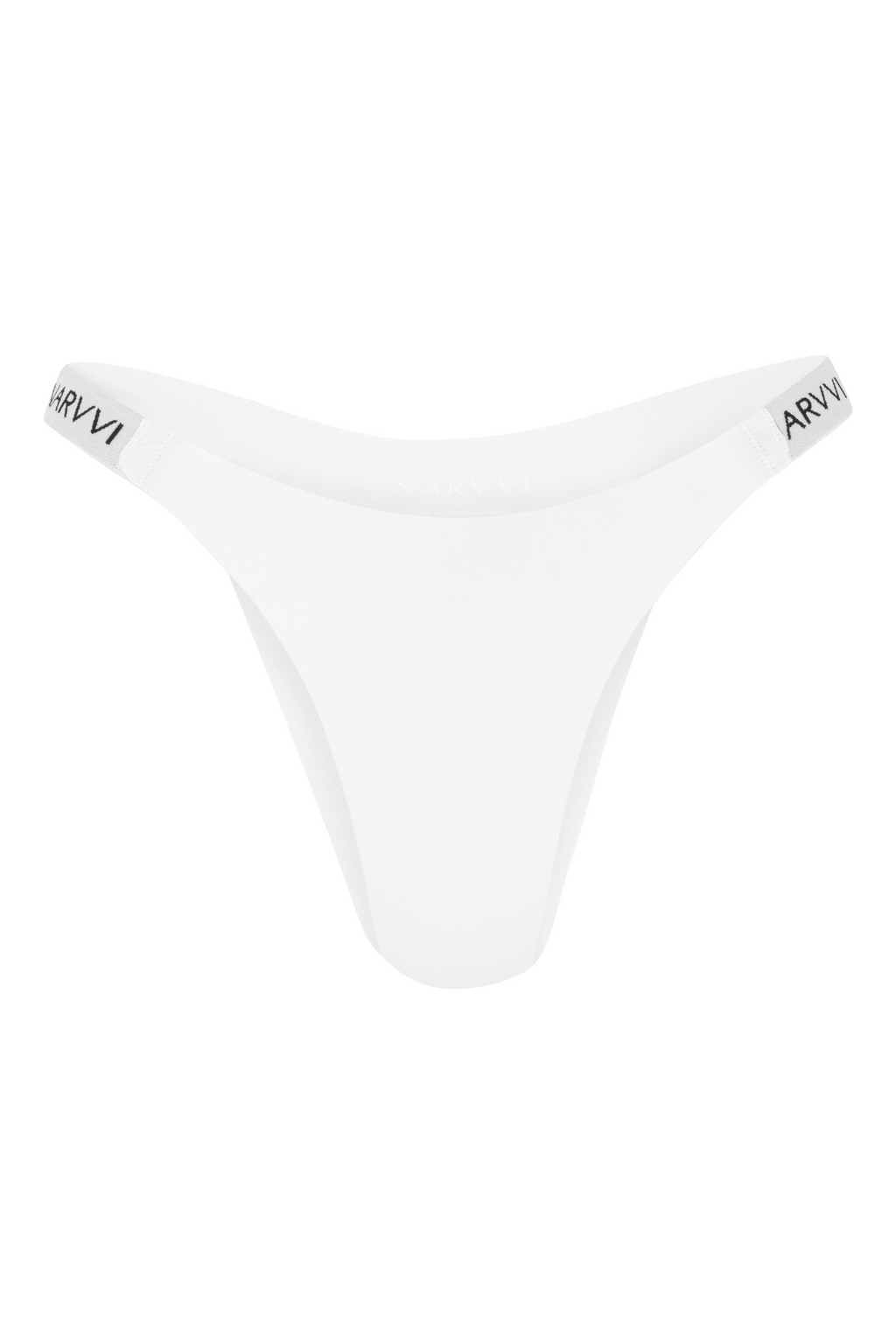 Skinderwear Logo Thong - White | Narvvi